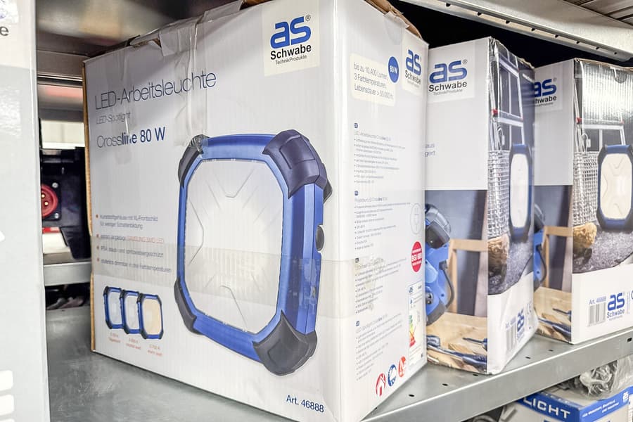 2 LED Baustrahler Schwabe Crossline 80W